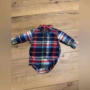 Baby Oshkosh, B’gosh flannel shirt size 12 months